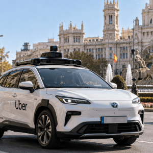 Espagne : Uber prépare ses premiers robotaxis à Madrid